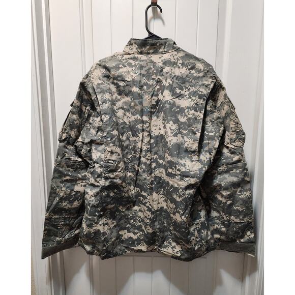 US ARMY Digital Camo Combat Shirt Military Tactical UCP Jacket Large Short New! - Picture 9 of 10